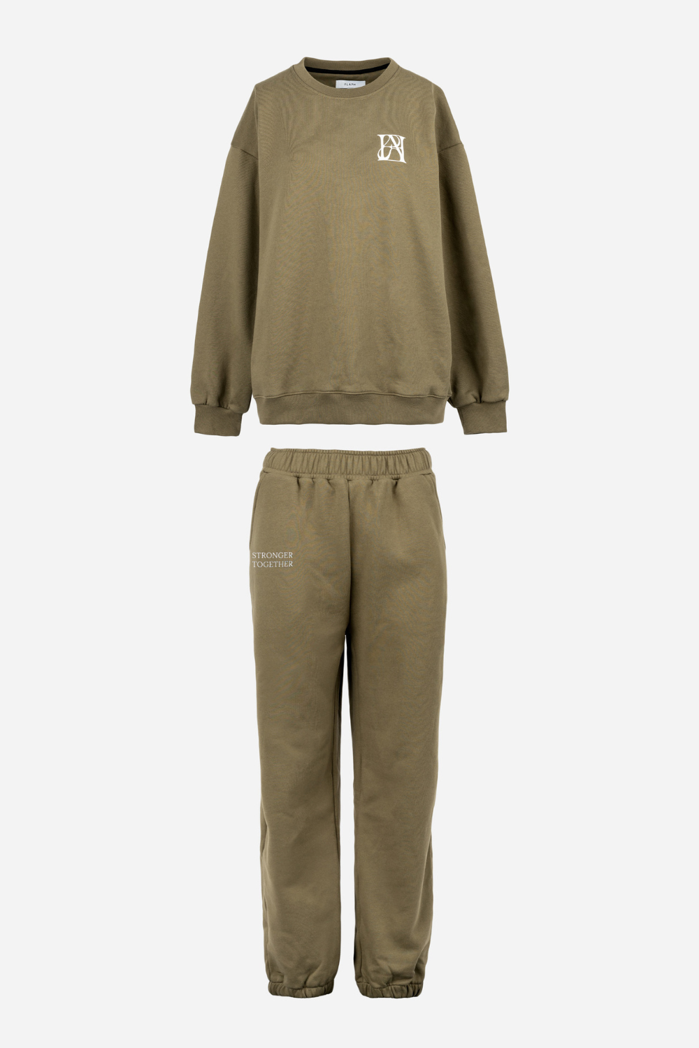 Sorelle ApS FLAPH x Sorelle Sweatsuit - grøn (PREORDER)  Brun