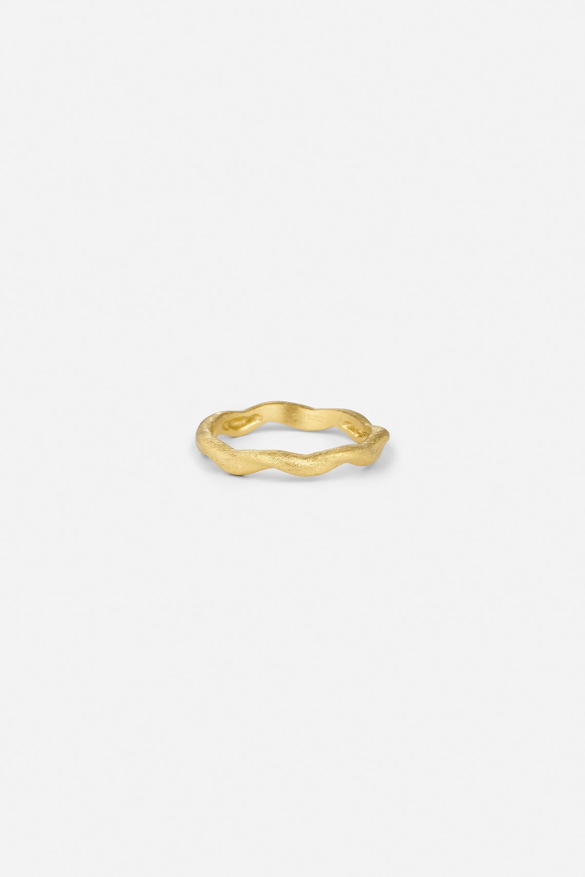 Sorelle ApS Swirly ring - forgyldt Ring