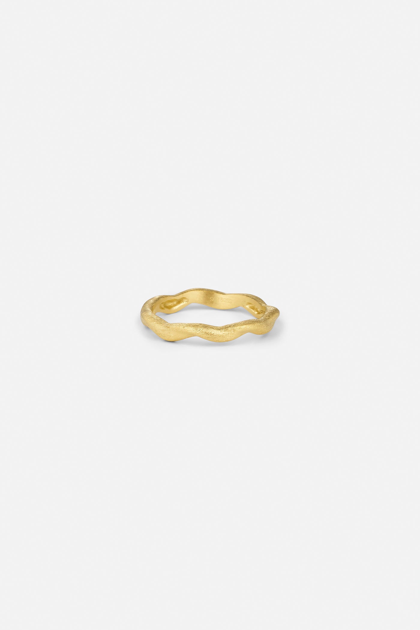 Sorelle ApS Swirly ring - forgyldt Ring