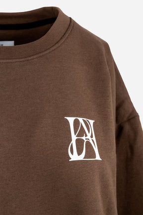 Sorelle ApS FLAPH x Sorelle Sweatshirt - brun (PREORDER) 