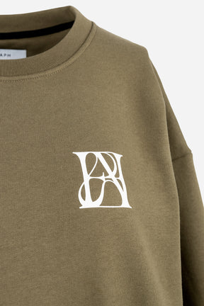 Sorelle ApS FLAPH x Sorelle Sweatshirt - grøn (PREORDER) 