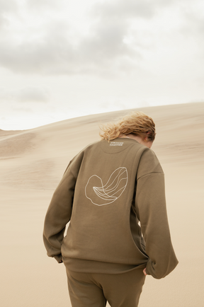 Sorelle ApS FLAPH x Sorelle Sweatshirt - grøn (PREORDER) 