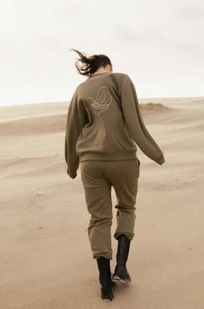 Sorelle ApS FLAPH x Sorelle Sweatshirt - grøn (PREORDER) 