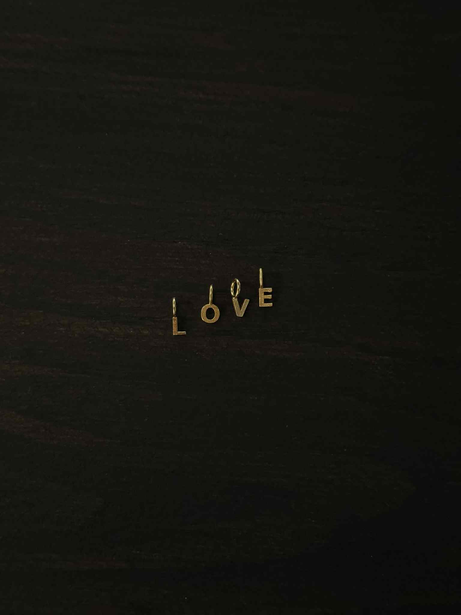 Sorelle letter - Guld