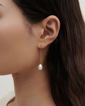 Sorelle ApS Pearl chain Earring