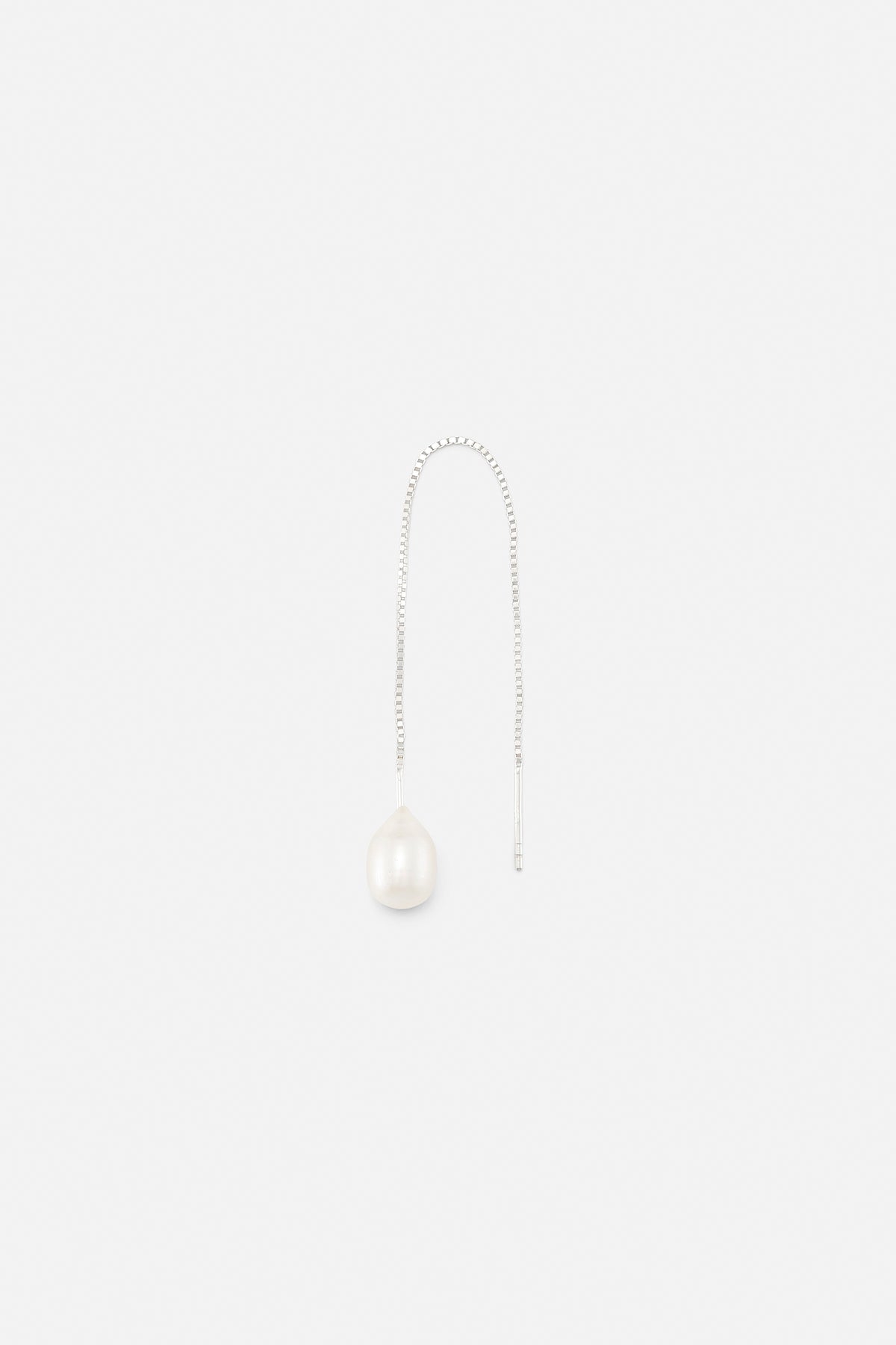 Sorelle ApS Pearl chain Earring Sterling Silver