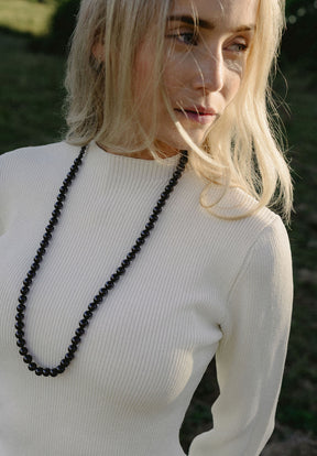Dark stormy necklace