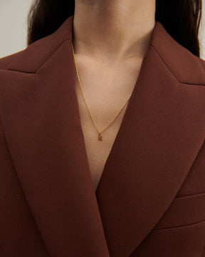 Sorelle ApS Sorelle letter - Guld Necklace