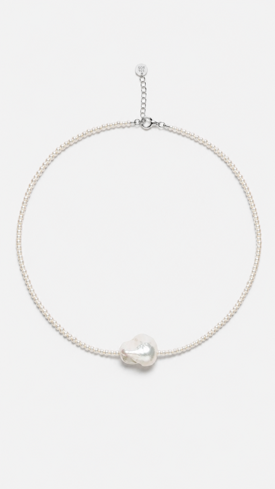 Snow necklace